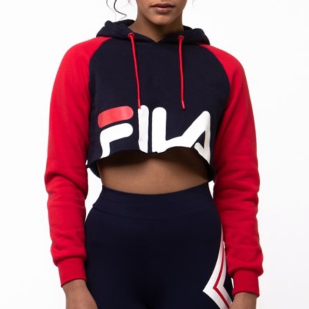 Fila Luciana Cropped Hoodie